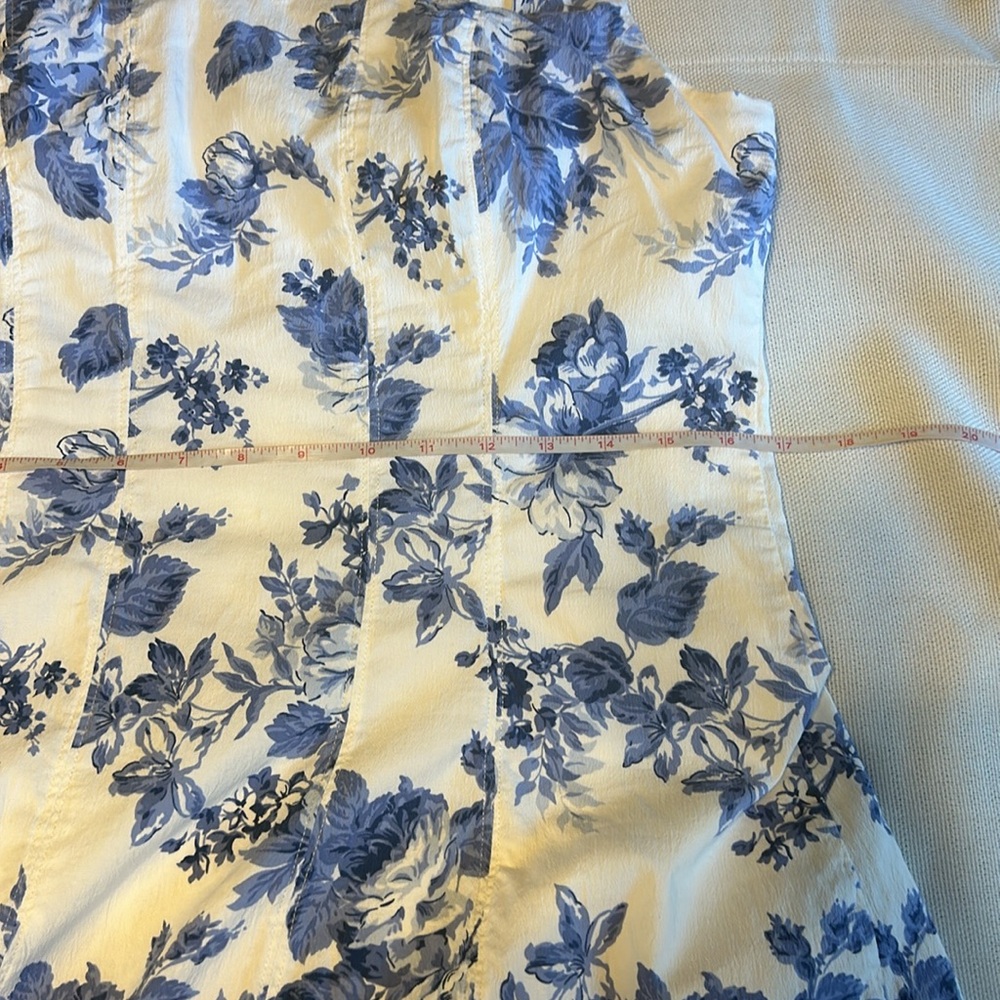 Abercrombie and Fitch Stretch Cotton A-Line Mini Dress (Size LT) - Picture 14 of 14
